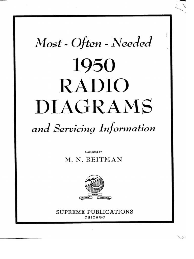 Radio Diagrams 1950 | PDF