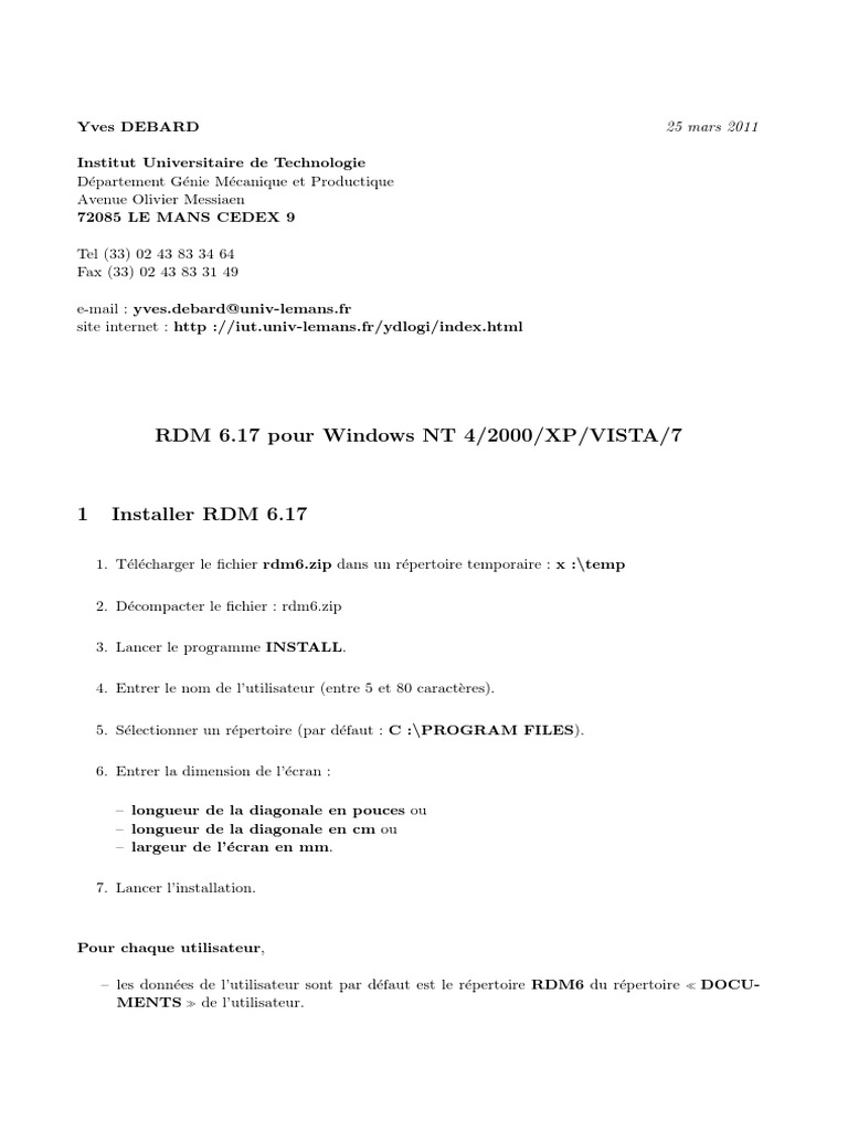 Rdm 7 Pdf Pdf