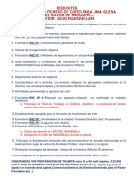 Requisitos para Obtener Fichero de Culto Iglesia Neuquen Pastor Julio Huayquillan