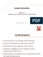 Modulo 3 Solar Termicos