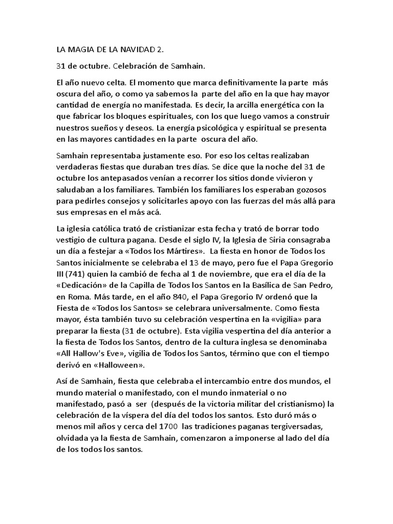 La Magia de La Navidad 2 | PDF | Antropología cultural | Navidad