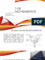 Estudio de Micromoviemientos