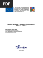 Tutorial: Meshing of A Simple Centrifugal Pump With Ansys Icem 16.2