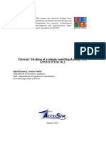 Tutorial: Meshing of A Simple Centrifugal Pump With Ansys Icem 16.2