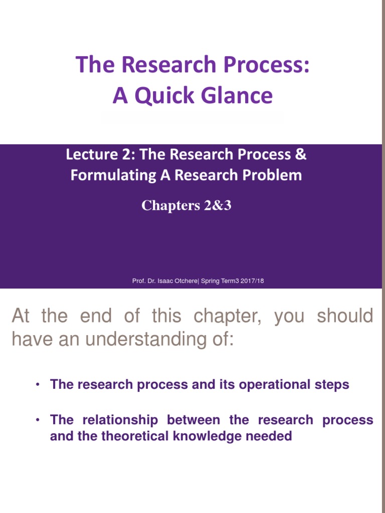 Understanding the Research Process | PDF | Qualitative Research ...