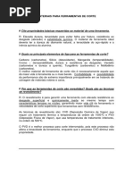 Fundamentos da Usinagem