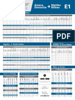AF Euskotren Horario E1 Amara Matiko 2de2 CARTEL 50x70cm ENERO2018