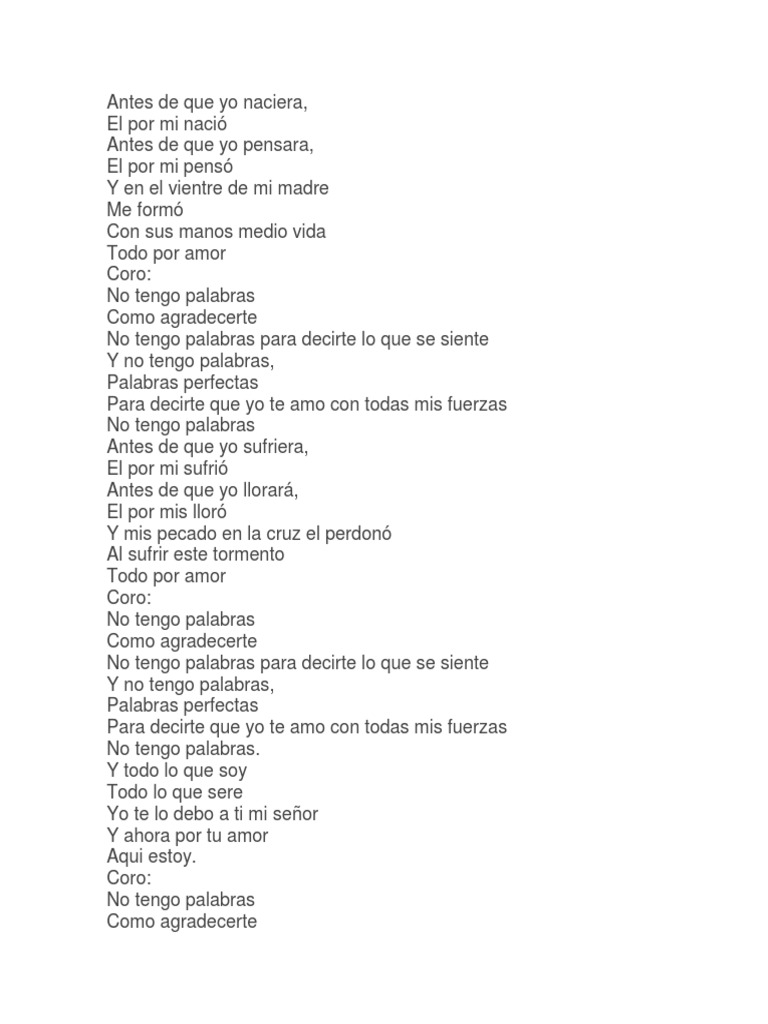 Antes de Que Yo Naciera | PDF