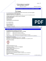 Ficha de seguridad para Cention N Liquid