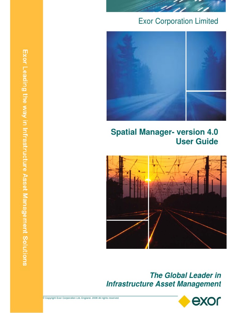Spatial Manager User Guide v4.0 | PDF | Arc Gis | Geographic ...