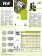 Empilhadeira Clark C20!25!30 - 35