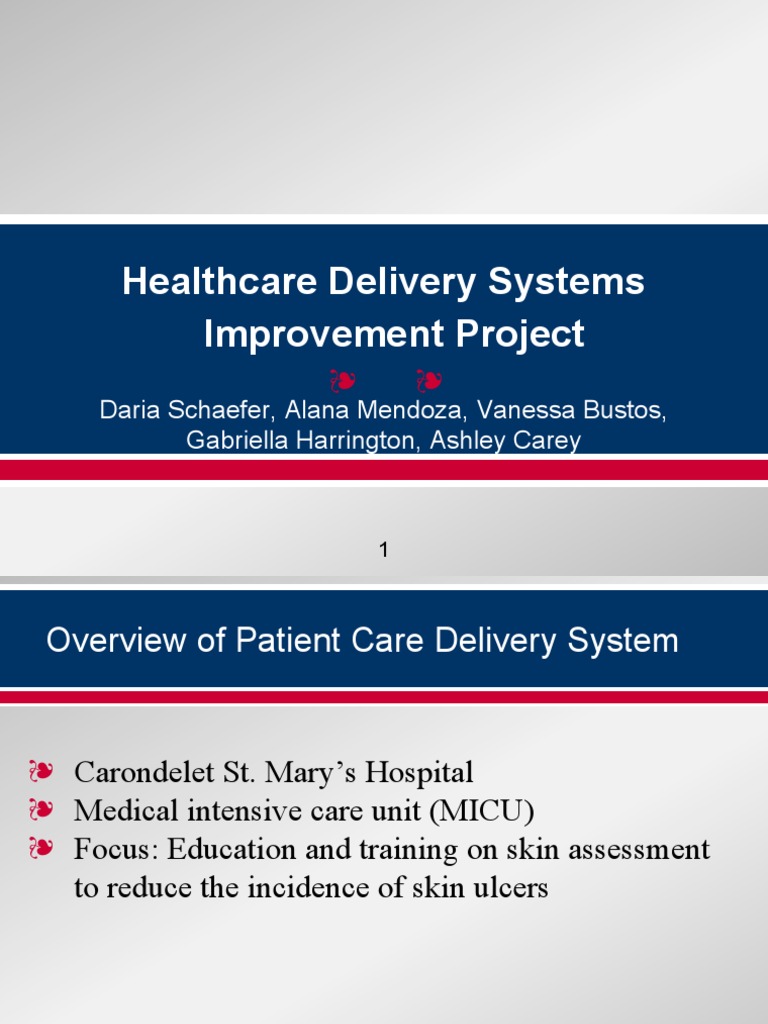 Qip Health Systems Overview 1 PDF Nursing Health Care
