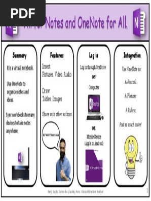 onenote handout
