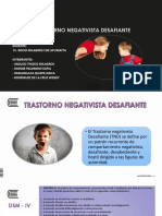 Trastorno negativista desafiante (TND