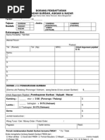 Download Ibadah Qurban FMSA_Borang Pendaftaran2010 by alkindi23 SN39464698 doc pdf