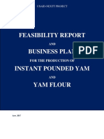 Business Plan For Yam Flour