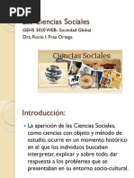 Descripción de las Ciencias Sociales