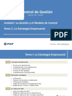 T1.18.II. La Estrategia Empresarial