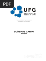 Diário de Campo 2 e 3