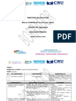 Malla Curricular de Matemática - Décimo Grado Por Unidad y Ejes Transversales