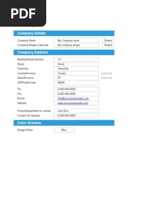 Delivery Note