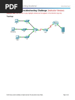 11.5.1.3 Packet Tracer - Troubleshooting Challenge - ILM