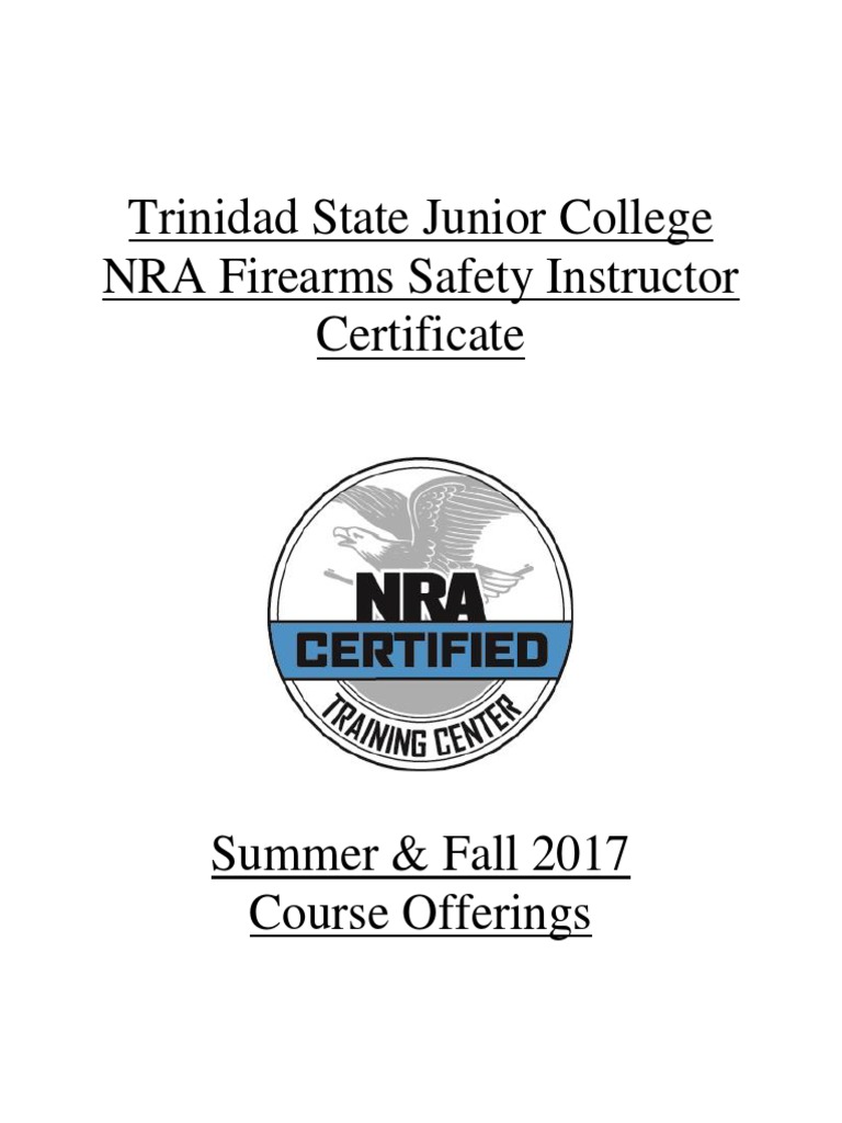 2015 Nra Safety Instructor | PDF | Shotgun | Rifle