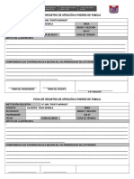 Ficha de Registro de Atencion de Padres