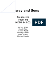 Steinway and Sons: Presenters Team 02 MKTG 445-02