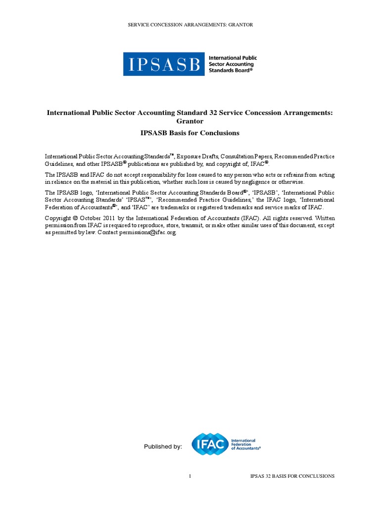 PBE IPSAS 32 Jan16 IPSASB 191462.1 | PDF | Equity (Finance) | Revenue