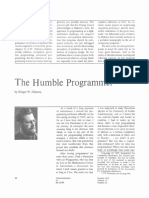 The Humble Programmer