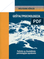 Wolfgang Köhler Geštalpsichologija Pažintis Su Šiuolaikinės Psichologijos Sąvokom Is PDF