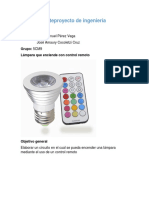 Anteproyecto-De-Ingeniería Lámpara a Control Remoto