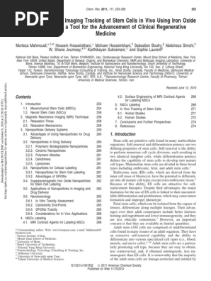 Mri Nano Part Medical Imaging Magnetic Resonance Imaging