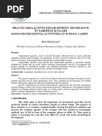 Educatie Fizica Sportiva