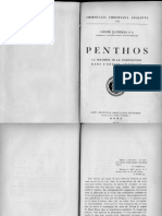 I. Hausherr S.J. Penthos. La Doctrine de La Componction Dans Lâ ™orient Chră©tien Orientalia Christiana Analecta 132 1944 PDF