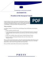 Background-President of The EC en