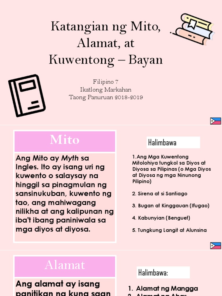 Halimbawa Ng Mga Kwentong Mito Sa Pilipinas