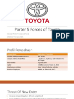 Tugas Lingkungan Bisnis - Porter 5 Forces of Toyota