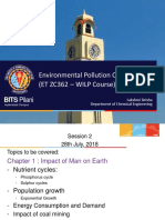 Environmental Pollution Control (ET ZC362 - WILP Course) : BITS Pilani