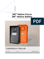 2N Helios Analog Force and Safety - Installation Manual EN1905 v1.0.0.5