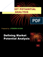 Market Potaintial Analysis: Jitendra M Soni