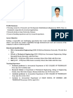 Vinod PHD CV