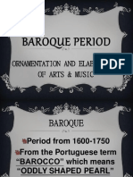 Music Report - Baroque