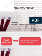 Monitoring Pasca Operasi