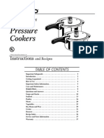 Presto Pressure Cooker Manual