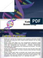 Kode Etik Bioteknologi