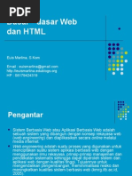 Download Materi 1 - Dasar-dasar Web dan HTML by Euis Marlina SN3946817 doc pdf