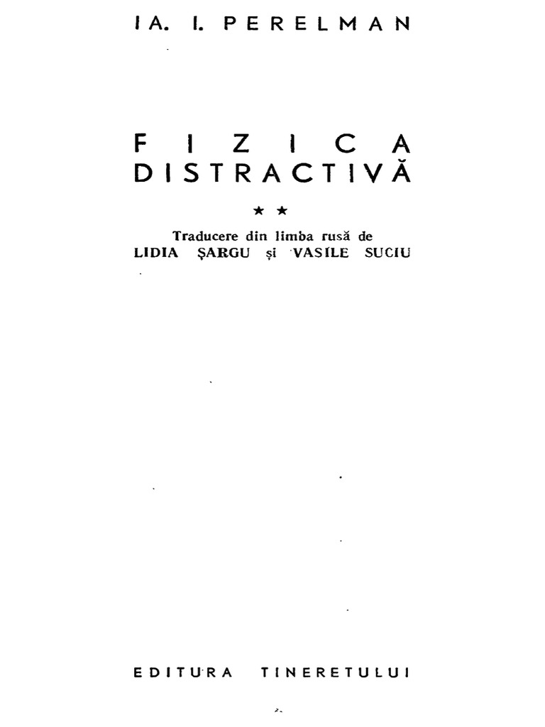 Perelman Fizica Distractiva Vol 2 PDF | PDF