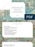 Research in Applied Linguistics 